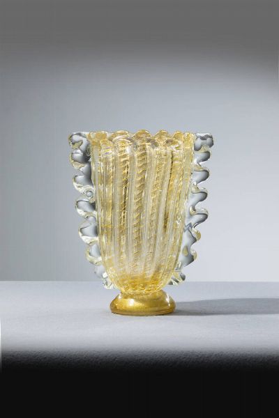 BAROVIER & TOSO : Vaso  - Asta Design  - Associazione Nazionale - Case d'Asta italiane