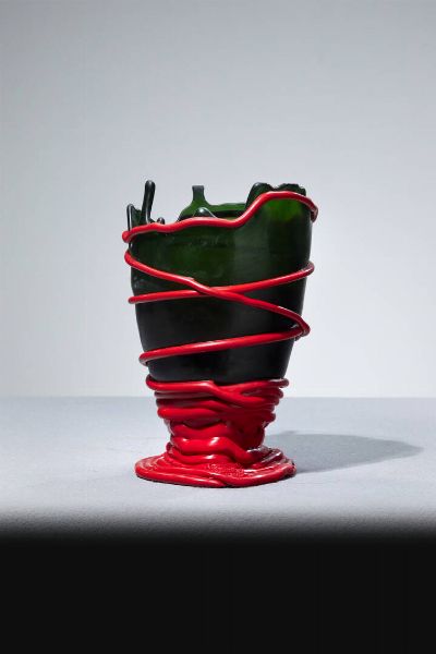 GAETANO PESCE : Vaso  - Asta Design  - Associazione Nazionale - Case d'Asta italiane