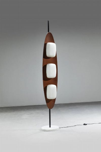 GOFFREDO REGGIANI : Lampada da terra mod. Surf  - Asta Design  - Associazione Nazionale - Case d'Asta italiane