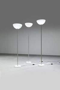 ACHILLE CASTIGLIONI - Set di tre lampade da terra mod. Papavero