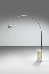 ACHILLE E PIER GIACOMO CASTIGLIONI - Lampada da terra mod. Arco