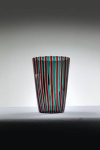 GIO PONTI Milano 1891 - 1979 - Vaso a canne