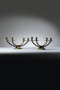 PRODUZIONE ITALIANA - Coppia di candelabri