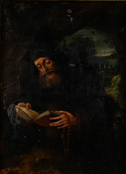 Scuola fiamminga del XVII secolo : San Corrado Confalonieri  - Asta Antiquariato: Arredi, Dipinti, Oggetti d'Arte, Arte Orientale. - Associazione Nazionale - Case d'Asta italiane