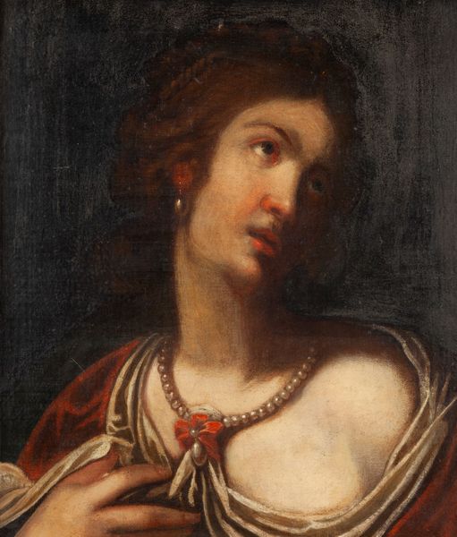 Gortzius  Geldorp , Scuola di : Cleopatra  - Asta Antiquariato: Arredi, Dipinti, Oggetti d'Arte, Arte Orientale. - Associazione Nazionale - Case d'Asta italiane