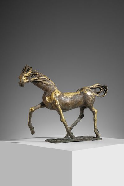 FAZZINI PERICLE (1913 - 1987) : Cavallo Scultura a tutto tondo  - Asta Asta 476 | DESIGN E ARTI DECORATIVE DEL NOVECENTO Online - Associazione Nazionale - Case d'Asta italiane