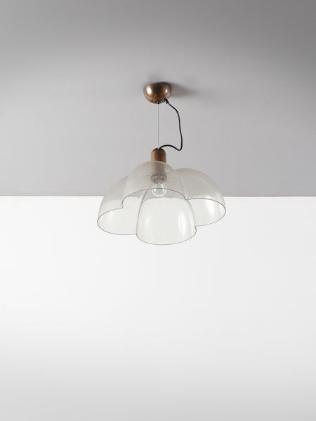 NASON CARLO (n. 1935) : Lampada a sospensione mod. LS111 per AV Mazzega, Murano  - Asta Asta 476 | DESIGN E ARTI DECORATIVE DEL NOVECENTO Online - Associazione Nazionale - Case d'Asta italiane