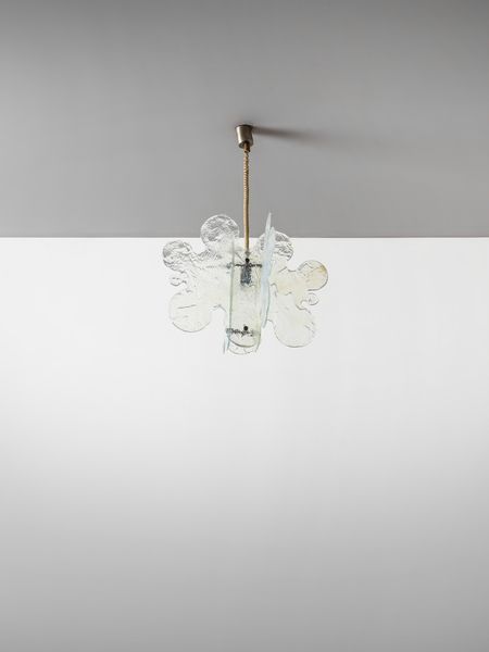 NASON CARLO (n. 1935) : Lampada a sospensione per Mazzega, Murano  - Asta Asta 476 | DESIGN E ARTI DECORATIVE DEL NOVECENTO Online - Associazione Nazionale - Case d'Asta italiane