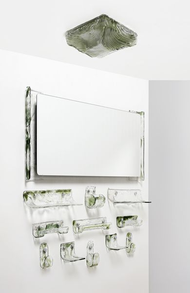 AV MAZZEGA : Set da bagno  - Asta Asta 476 | DESIGN E ARTI DECORATIVE DEL NOVECENTO Online - Associazione Nazionale - Case d'Asta italiane