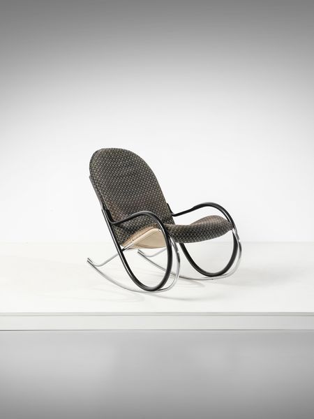 TUTTLE PAUL (1918 - 2002) : Poltrona a dondolo mod. Nonna per Strssle, Svizzera  - Asta Asta 476 | DESIGN E ARTI DECORATIVE DEL NOVECENTO Online - Associazione Nazionale - Case d'Asta italiane