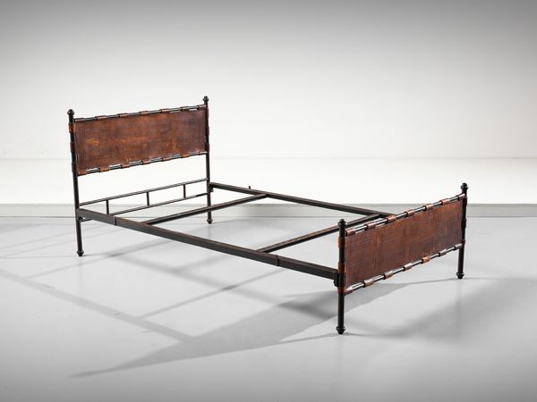 MANIFATTURA ITALIANA : Letto  - Asta Asta 476 | DESIGN E ARTI DECORATIVE DEL NOVECENTO Online - Associazione Nazionale - Case d'Asta italiane