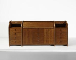 RADICE GIGI (1924 - 2002) - Credenza ad ante e cassetti della serie Antologia.1 per Tosimobili, Rovigo