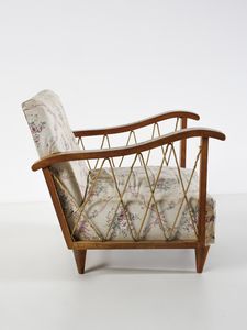 TEMPESTINI MAURIZIO (1908 - 1960) : Poltrona  - Asta Asta 476 | DESIGN E ARTI DECORATIVE DEL NOVECENTO Online - Associazione Nazionale - Case d'Asta italiane