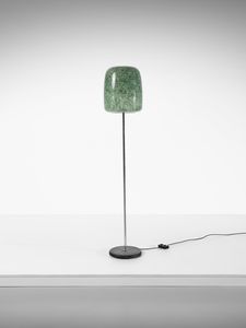 AULENTI GAE (1927 - 2012) : Lampada da terra della serie Neverrino per Vistosi, Murano  - Asta Asta 476 | DESIGN E ARTI DECORATIVE DEL NOVECENTO Online - Associazione Nazionale - Case d'Asta italiane