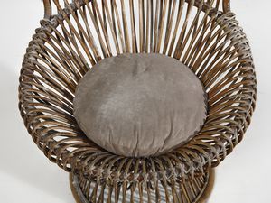 FRANCO ALBINI (1905-1977) & GINO COLOMBINI (1915-2011) : Poltrona mod. Margherita per Vittorio Bonacina, Lurago d'Erba  - Asta Asta 476 | DESIGN E ARTI DECORATIVE DEL NOVECENTO Online - Associazione Nazionale - Case d'Asta italiane