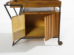 BIGLIANI, TARONE, VAIRANO : nello stile di. Carrello portavivande  - Asta Asta 476 | DESIGN E ARTI DECORATIVE DEL NOVECENTO Online - Associazione Nazionale - Case d'Asta italiane