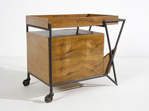 BIGLIANI, TARONE, VAIRANO : nello stile di. Carrello portavivande  - Asta Asta 476 | DESIGN E ARTI DECORATIVE DEL NOVECENTO Online - Associazione Nazionale - Case d'Asta italiane