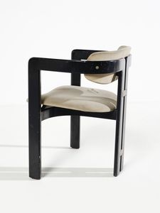 SAVINI AUGUSTO : Quattro sedie mod. Pamplona per Giuseppe Pozzi, Italia  - Asta Asta 476 | DESIGN E ARTI DECORATIVE DEL NOVECENTO Online - Associazione Nazionale - Case d'Asta italiane