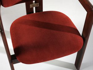 SAVINI AUGUSTO : Quattro sedie mod. Pamplona per Giuseppe Pozzi, Italia  - Asta Asta 476 | DESIGN E ARTI DECORATIVE DEL NOVECENTO Online - Associazione Nazionale - Case d'Asta italiane