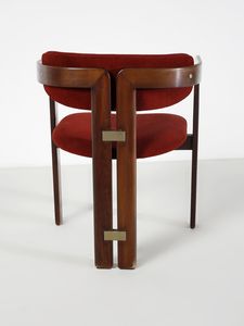 SAVINI AUGUSTO : Quattro sedie mod. Pamplona per Giuseppe Pozzi, Italia  - Asta Asta 476 | DESIGN E ARTI DECORATIVE DEL NOVECENTO Online - Associazione Nazionale - Case d'Asta italiane