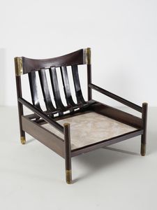 DE CARLI CARLO (1910 - 1999) : Poltrona mod. Sella per Sormani, Arosio  - Asta Asta 476 | DESIGN E ARTI DECORATIVE DEL NOVECENTO Online - Associazione Nazionale - Case d'Asta italiane