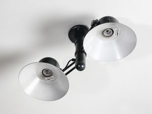 AULENTI GAE (1927 - 2012) : Tre lampade a due faretti orientabili per Stilnovo, Milano  - Asta Asta 476 | DESIGN E ARTI DECORATIVE DEL NOVECENTO Online - Associazione Nazionale - Case d'Asta italiane