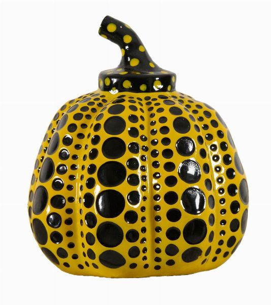 YAYOI KUSAMA : Pumpkin yellow  - Asta Arte moderna e contemporanea - Associazione Nazionale - Case d'Asta italiane