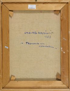 Umberto Buscioni : Tramonto con arcobaleno  - Asta Arte moderna e contemporanea - Associazione Nazionale - Case d'Asta italiane