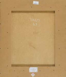 VALENTINO VAGO : Senza titolo  - Asta Arte moderna e contemporanea - Associazione Nazionale - Case d'Asta italiane