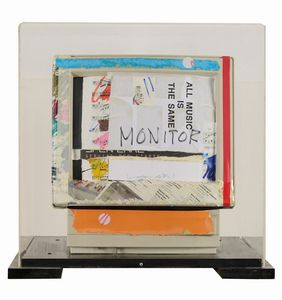 Giuseppe Chiari : Monitor  - Asta Arte moderna e contemporanea - Associazione Nazionale - Case d'Asta italiane