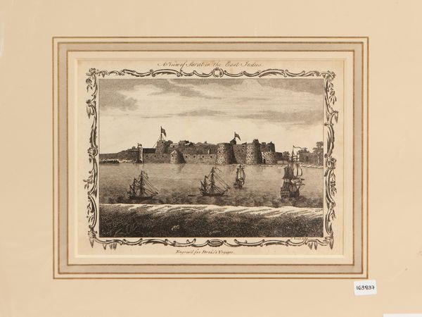 View of Surat in the East Indies  - Asta Dal Grand Tour al magico Oriente. Una collezione di stampe - Associazione Nazionale - Case d'Asta italiane