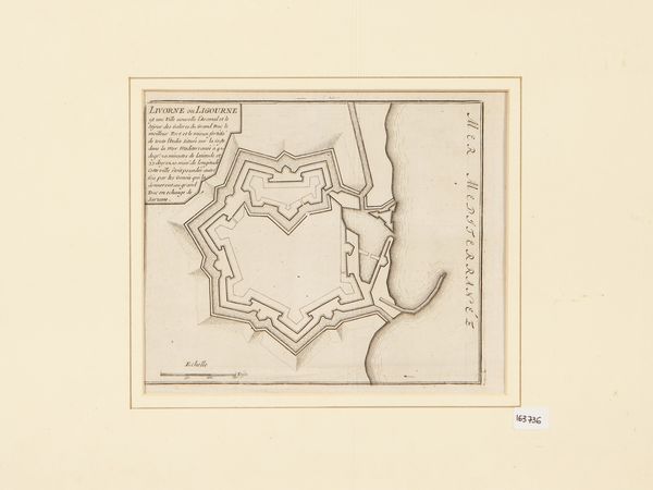 NICOLAS DE FER : Livorne ou Ligourne (1705)  - Asta Dal Grand Tour al magico Oriente. Una collezione di stampe - Associazione Nazionale - Case d'Asta italiane