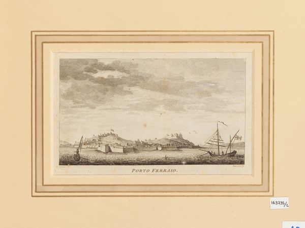 HENRY SWINBURNE : Porto Ferraio - Porto Longone (1779)  - Asta Dal Grand Tour al magico Oriente. Una collezione di stampe - Associazione Nazionale - Case d'Asta italiane