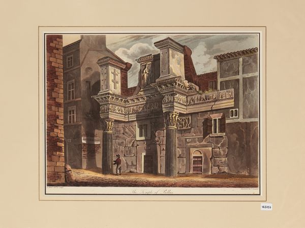 Henry Abbot : The Temple of Pallas (1820)  - Asta Dal Grand Tour al magico Oriente. Una collezione di stampe - Associazione Nazionale - Case d'Asta italiane