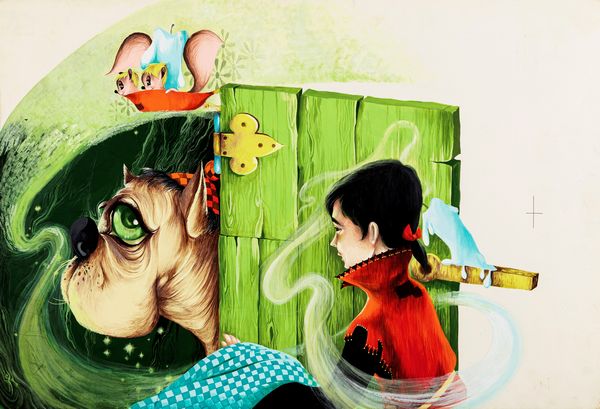 GATTI : L'acciarino magico  - Asta Fairy Tales / Illustrazioni Originali - Associazione Nazionale - Case d'Asta italiane