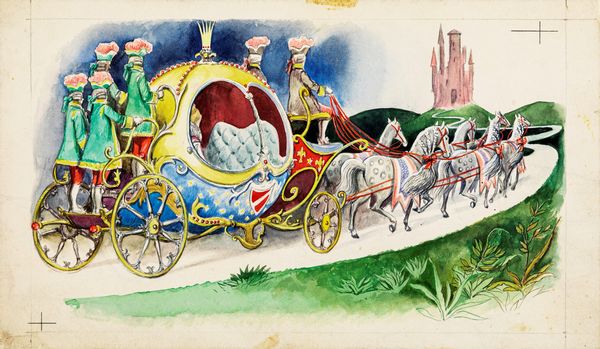 Gianni Benvenuti : Cenerentola  - Asta Fairy Tales / Illustrazioni Originali - Associazione Nazionale - Case d'Asta italiane