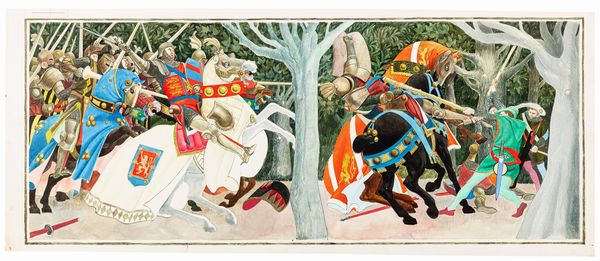 Gianni Benvenuti : Robin Hood  - Asta Fairy Tales / Illustrazioni Originali - Associazione Nazionale - Case d'Asta italiane