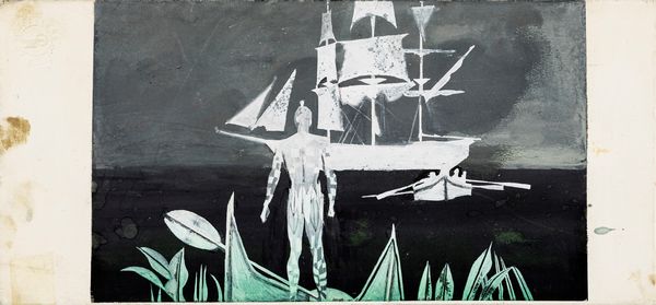 Riga, Diego e Dale (Giorgio De Gaspari) : Moby Dick  - Asta Fairy Tales / Illustrazioni Originali - Associazione Nazionale - Case d'Asta italiane