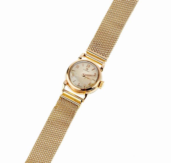 OMEGA : OMEGA LADY REF. 2615 IN ORO GIALLO  - Asta OROLOGI E PENNE - Associazione Nazionale - Case d'Asta italiane