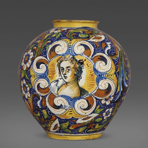 VASO A BOCCIA, VENEZIA, MASTRO DOMENICO E COLLABORATORI, 1570 CIRCA  - Asta IMPORTANTI MAIOLICHE RINASCIMENTALI - Associazione Nazionale - Case d'Asta italiane