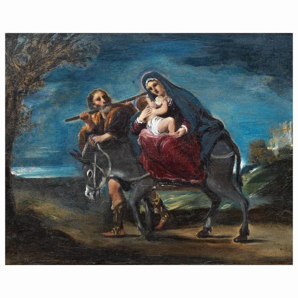 Attribuito a Giovanni Francesco Barbieri, detto Il Guercino  - Asta ARCADE I DIPINTI DAL SECOLO XVI AL XVIII - Associazione Nazionale - Case d'Asta italiane