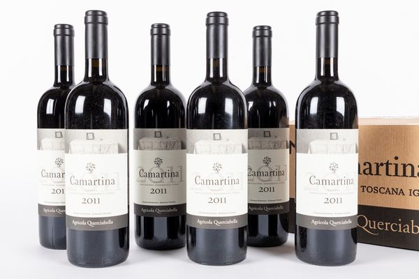 Italia : Querciabella CAMARTINA (6 BT)  - Asta Vini e Distillati - Associazione Nazionale - Case d'Asta italiane