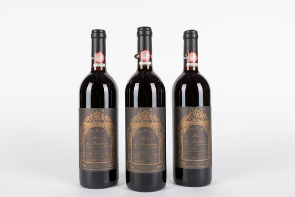 Italia : Rosso di Montalcino, Piccolomini (3 BT)  - Asta Vini e Distillati - Associazione Nazionale - Case d'Asta italiane