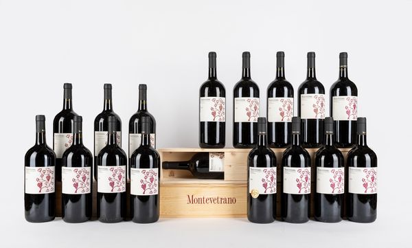 Italia : Verticale Montevetrano Magnum 1,5 Litri (17 MAGNUM)  - Asta Vini e Distillati - Associazione Nazionale - Case d'Asta italiane