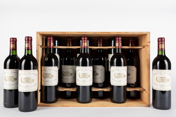 FRANCIA : Chateau Margaux (12 BT)  - Asta Vini e Distillati - Associazione Nazionale - Case d'Asta italiane