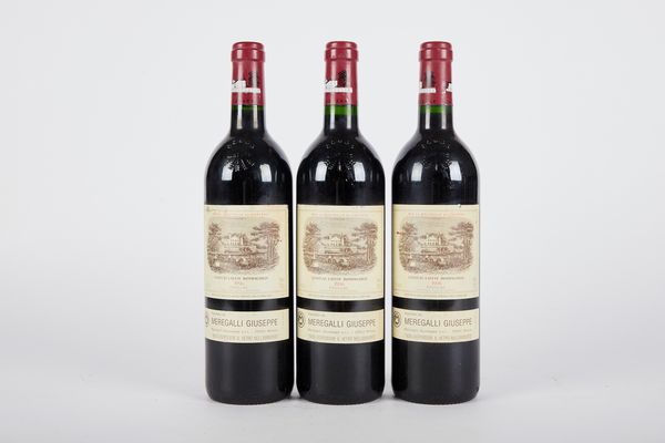 FRANCIA : CHATEAU LAFITE ROTHSCHILD (3BT)  - Asta Vini e Distillati - Associazione Nazionale - Case d'Asta italiane