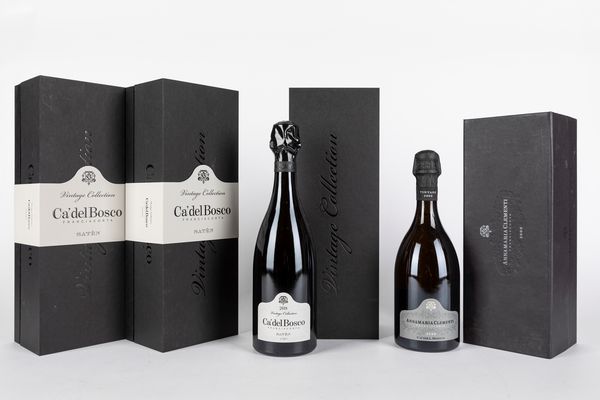 Italia : Selezione Franciacorta (4 BT)  - Asta Vini e Distillati - Associazione Nazionale - Case d'Asta italiane