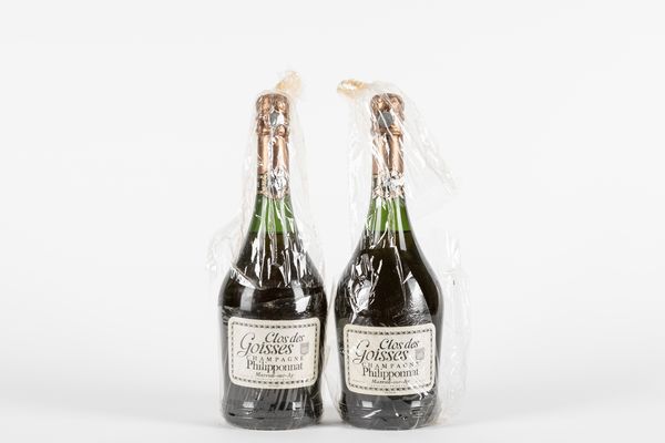 FRANCIA : Philipponnat Clos des Goisses Extra Brut 1964 (2 BT)  - Asta Vini e Distillati - Associazione Nazionale - Case d'Asta italiane