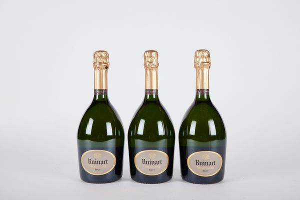 FRANCIA : CHAMPAGNE RUINART (3 BT)  - Asta Vini e Distillati - Associazione Nazionale - Case d'Asta italiane