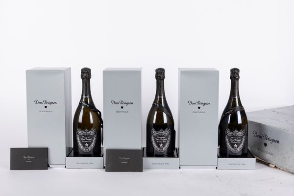 FRANCIA : DOM PERIGNON OENOTHEQUE (3 BT)  - Asta Vini e Distillati - Associazione Nazionale - Case d'Asta italiane